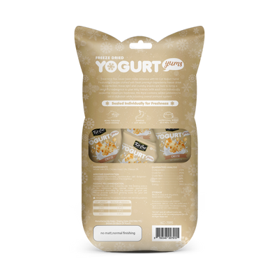 3 for $9.90: Kit Cat Yogurt Yums Cheese Grain-Free Freeze-Dried Cat Treats 10pc