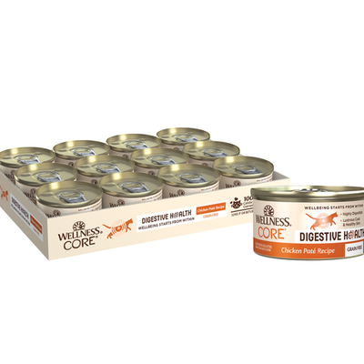 15% OFF: Wellness Core Digestive Health Chicken Pate Grain-Free Canned Cat Food 85g