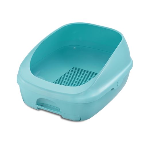 15% OFF: Unicharm Deo Toilet Half Cover Cat Litter Box (Mint Blue)