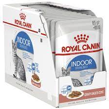 Royal Canin Feline Nutrition Indoor Adult Pouch Cat Food 85g x 12